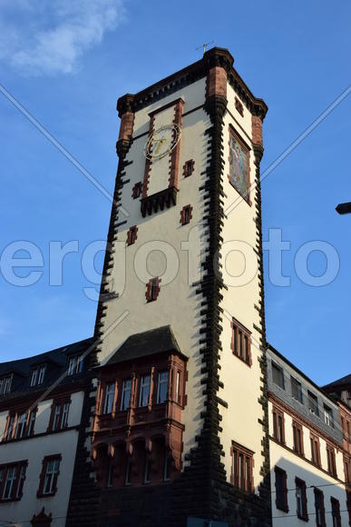 Германия, Франкфурт-на-Майне. Старинное здание 