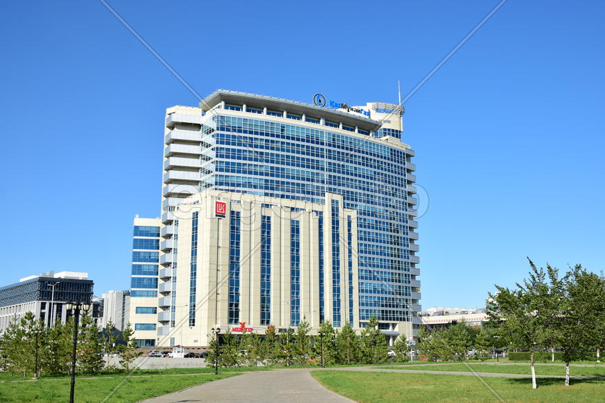 Астана - Современная архитектура города.