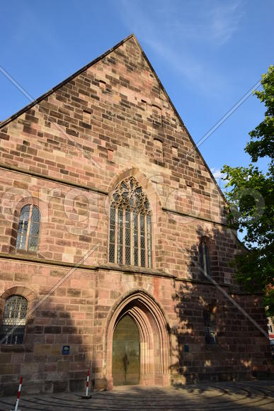 Германия - город Нюрнберг. Фасад старинного здания 