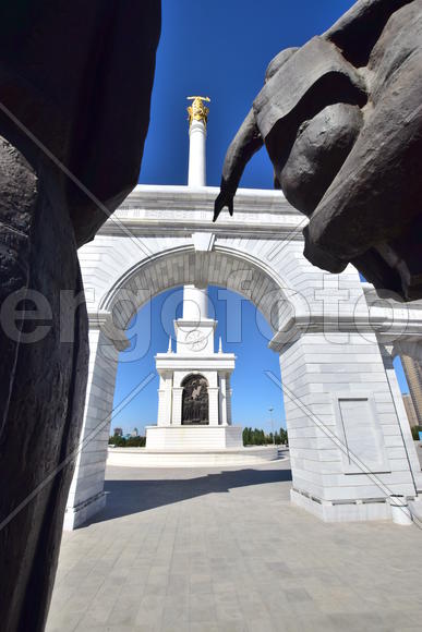 Астана - Площадь независимости. Казахстан