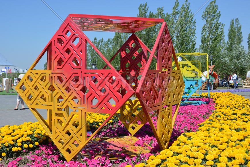 Астана - Этнический фестиваль летом 2017