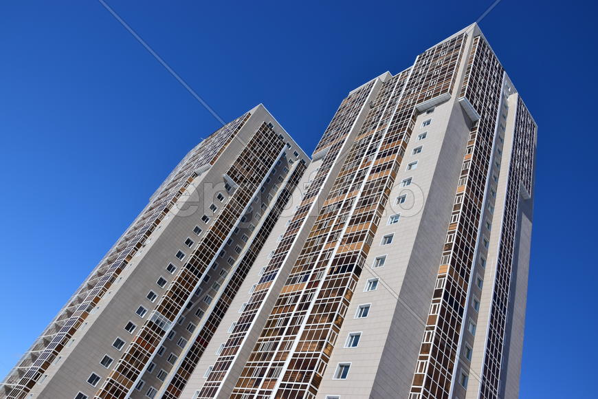 Астана - многоэтажные жилые дома 