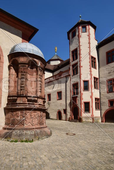 Германия - Город Вюрцбург, архитектура города 