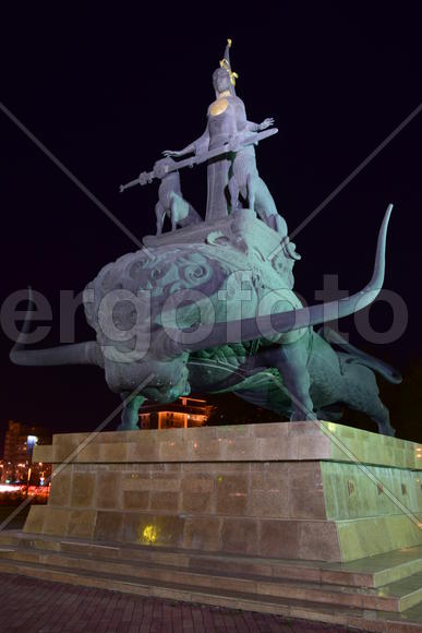 Уличная скульптура Астаны