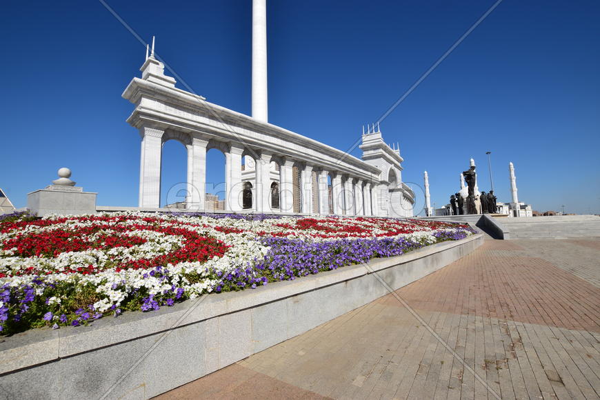 Астана - Площадь независимости. Казахстан