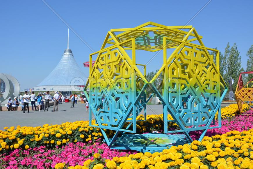 Астана - Этнический фестиваль летом 2017