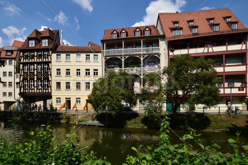 Германия - город Бамберг. Памятники архитектуры 