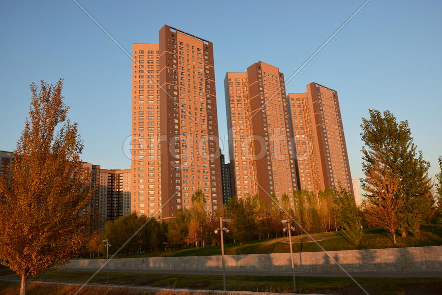 Астана - многоэтажные жилые дома