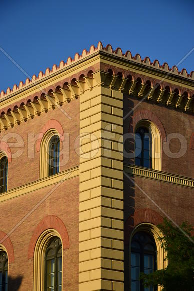 Германия. Мюнхен. Фасад старинного здания 