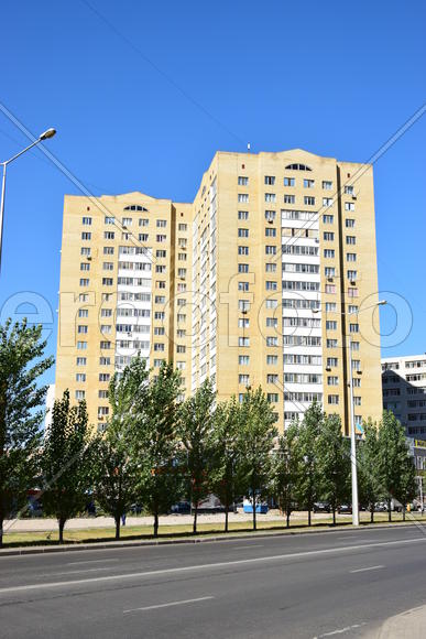 Астана - многоэтажные жилые дома. Архитектура Казахстана 