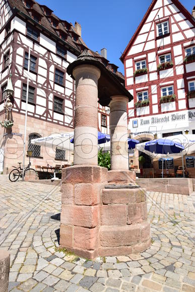 Германия - город Нюрнберг. Памятник Архитектуры 