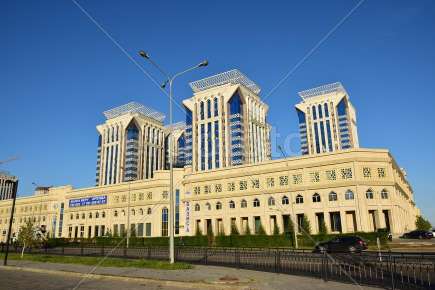 Астана - многоэтажные жилые дома. Архитектура Казахстана 