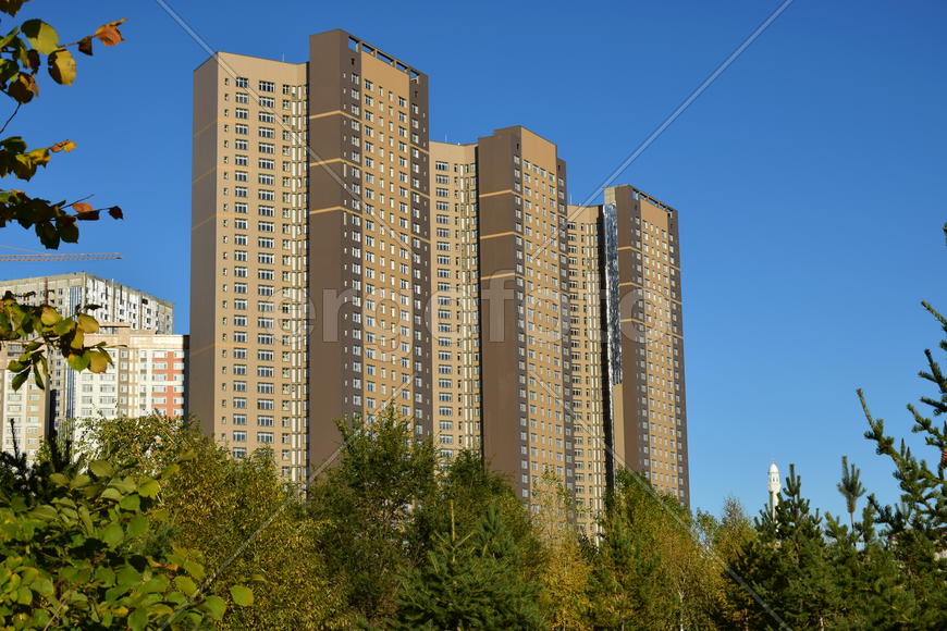 Астана - высотные здания 