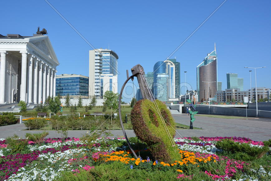Астана. Высотные здания. Казахстан