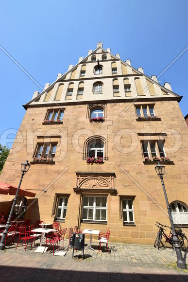 Германия - город Ансбах под Нюрнбергом