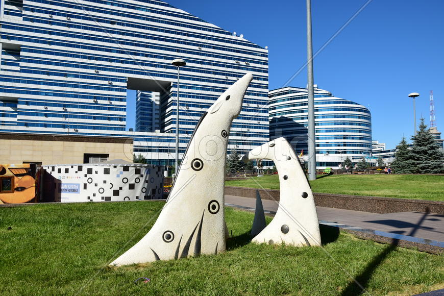 Астана - уличная скульптура