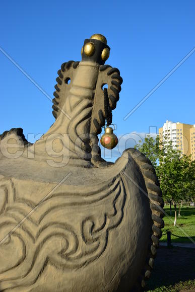 Астана - уличная скульптура. Казахстан 
