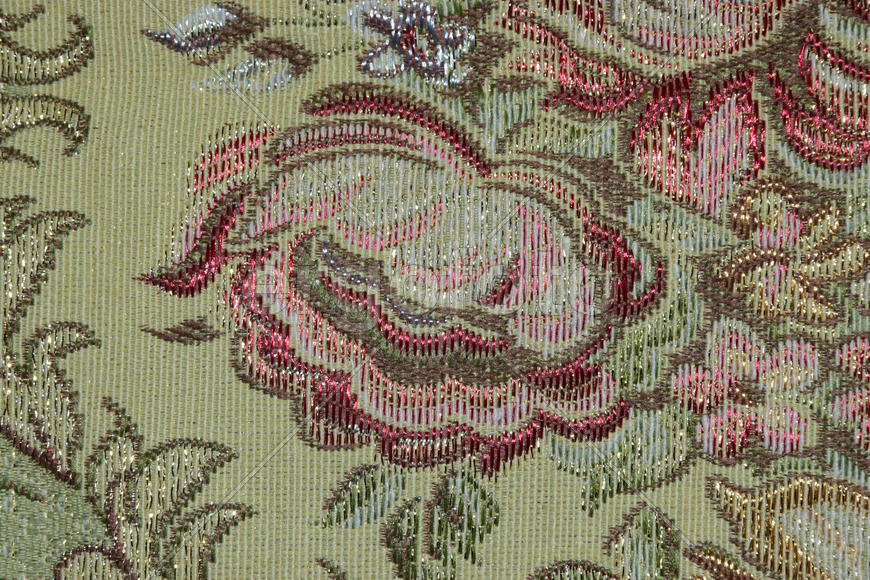 Фон. Текстура ткани с рисунком 