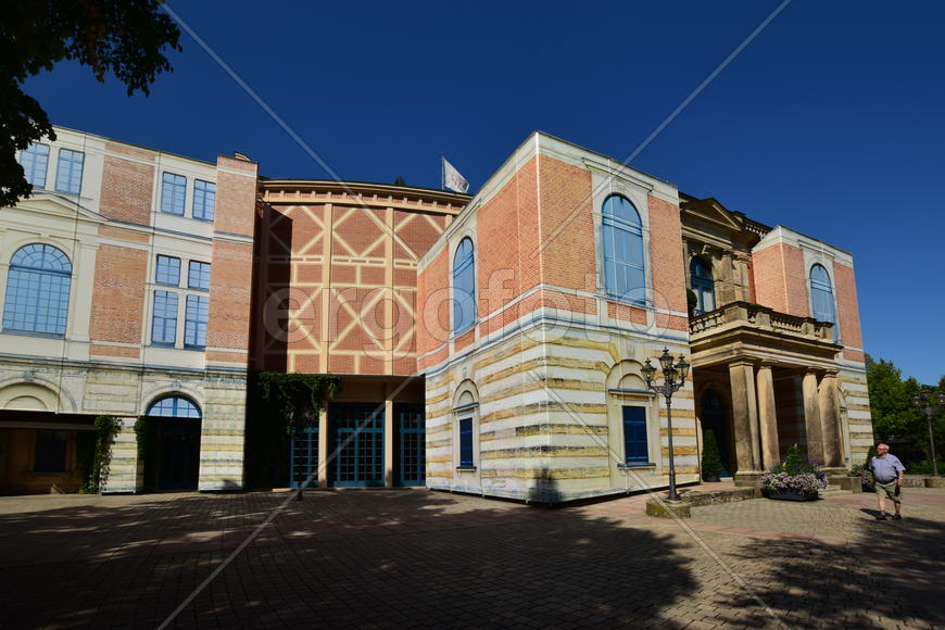 Германия - город Байройт, памятник архитектуры 