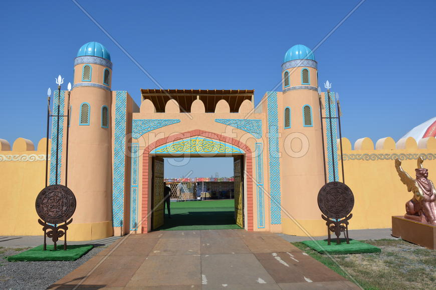 Астана - Этнический фестиваль летом 2017