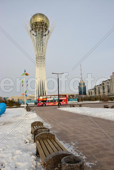 Астана - Башня "Байтерек". Казахстан 