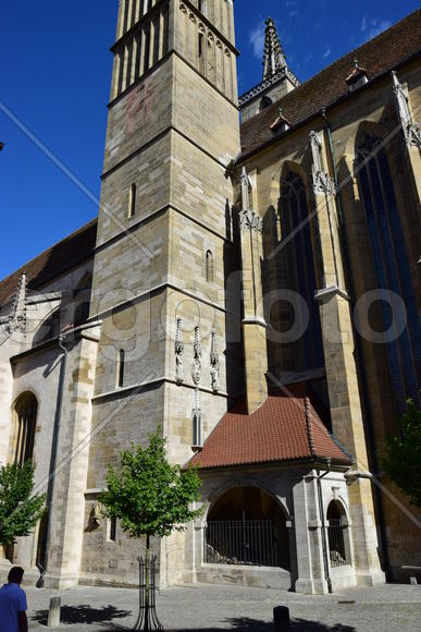 Германия - исторический город Ротенбург в Баварии