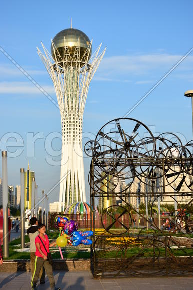 Астана - Башня "Байтерек". Казахстан 