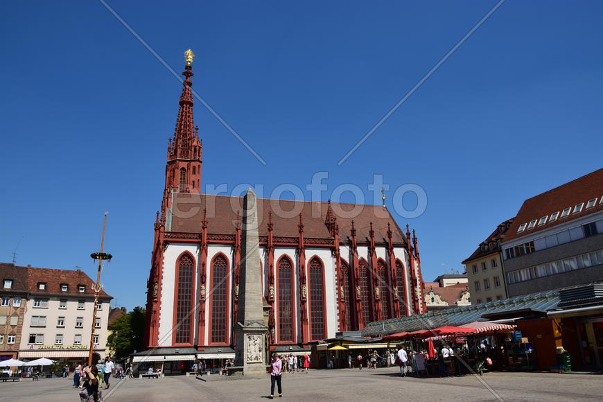 Германия - Город Вюрцбург, Архитектура города 