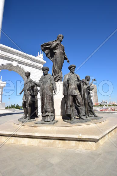 Астана - Площадь независимости. Казахстан