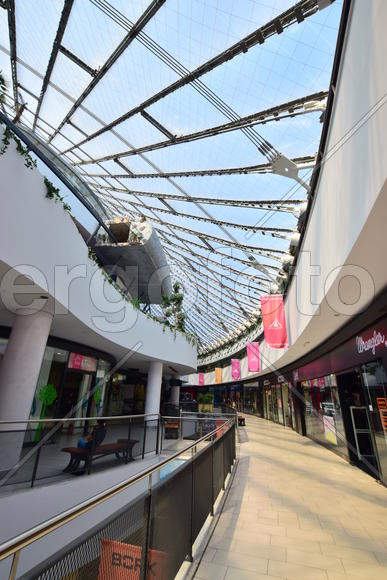 Интерьер торгового центра "ХАН-ШАТЫР" в Астане