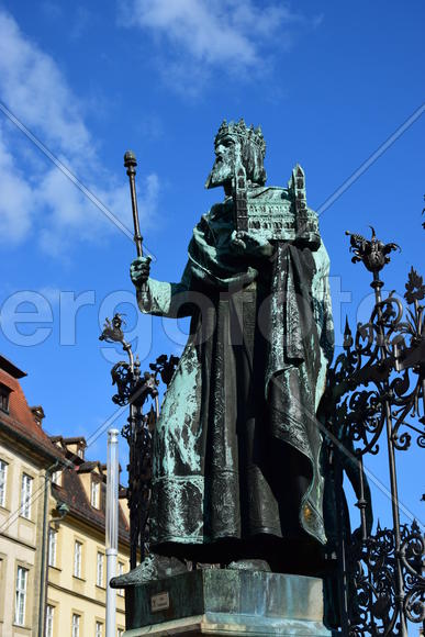 Германия - город Бамберг. Скульптуры 