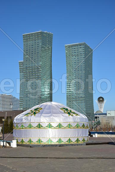 Астана - городская архитектура. Казахстан 