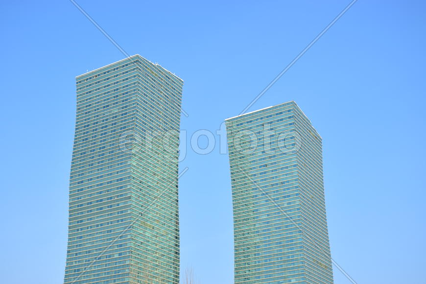 Астана. Городская архитектура. Современные высотные здания 