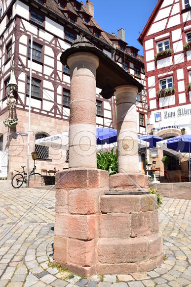 Германия - город Нюрнберг. Памятник Архитектуры 