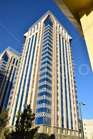 Астана - многоэтажные жилые дома. Архитектура Казахстана 