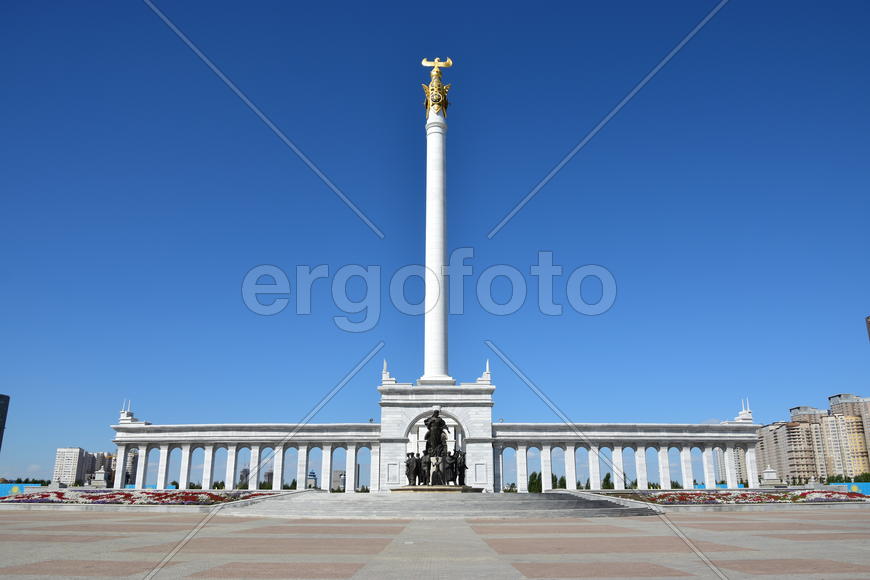 Астана - Площадь независимости. Казахстан