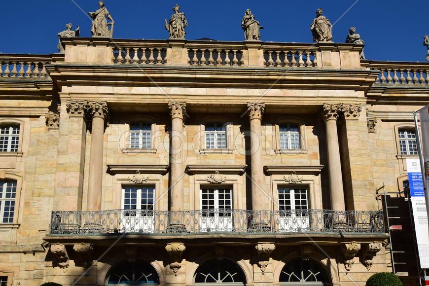 Германия - город Байройт, средневековый замок