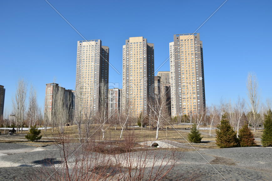 Астана - городская архитектура. Казахстан 