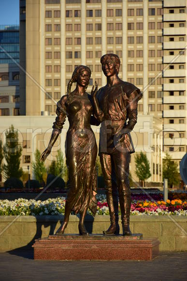 Уличная скульптура Астаны