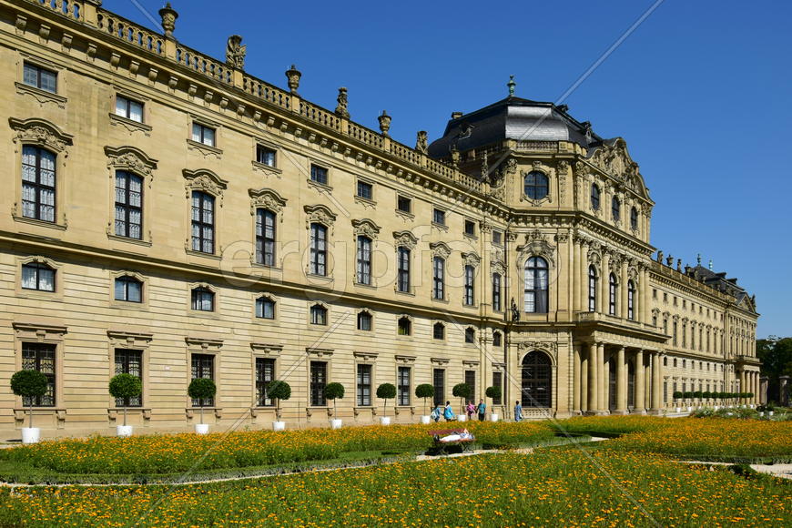 Германия - Город Вюрцбург, резиденция