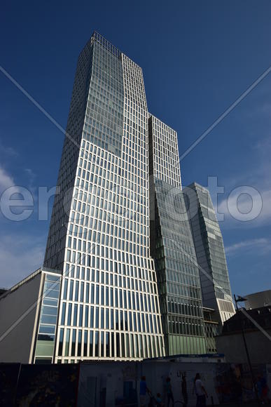 Германия, Франкфурт-на-Майне. Небоскребы 