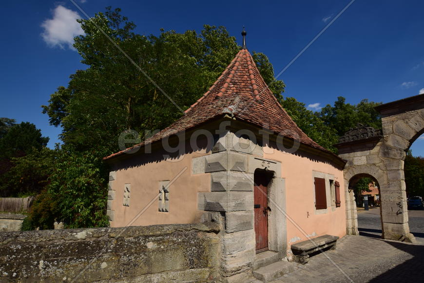 Архитектура Горада Ротенбург в Германии