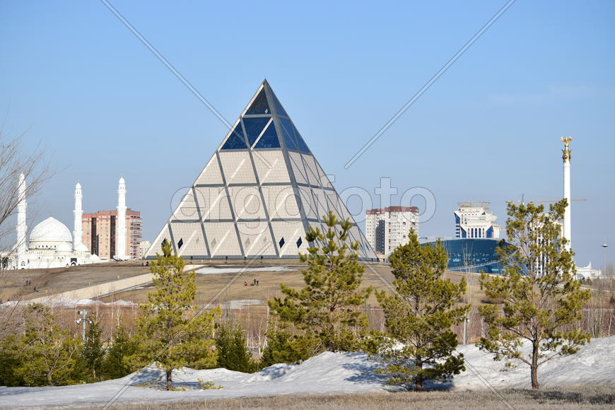 Астана - городская архитектура. Казахстан 