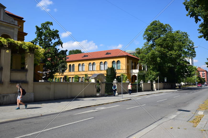 Германия. Мюнхен. Улицы города 