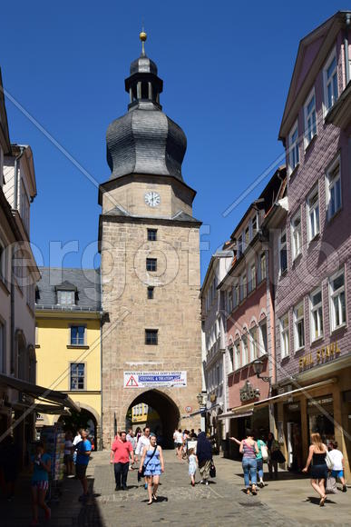 Германия, город Кобург -  памятник архитектуры 