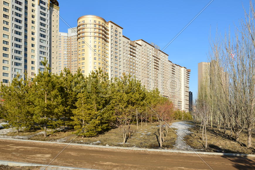 Астана - городская архитектура. Казахстан 