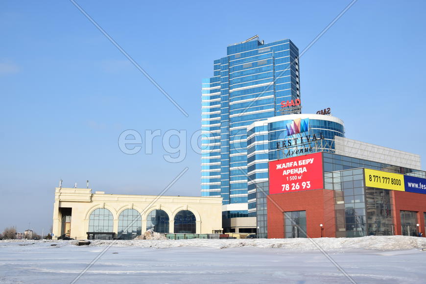 Астана. Городская архитектура. Современные высотные здания 