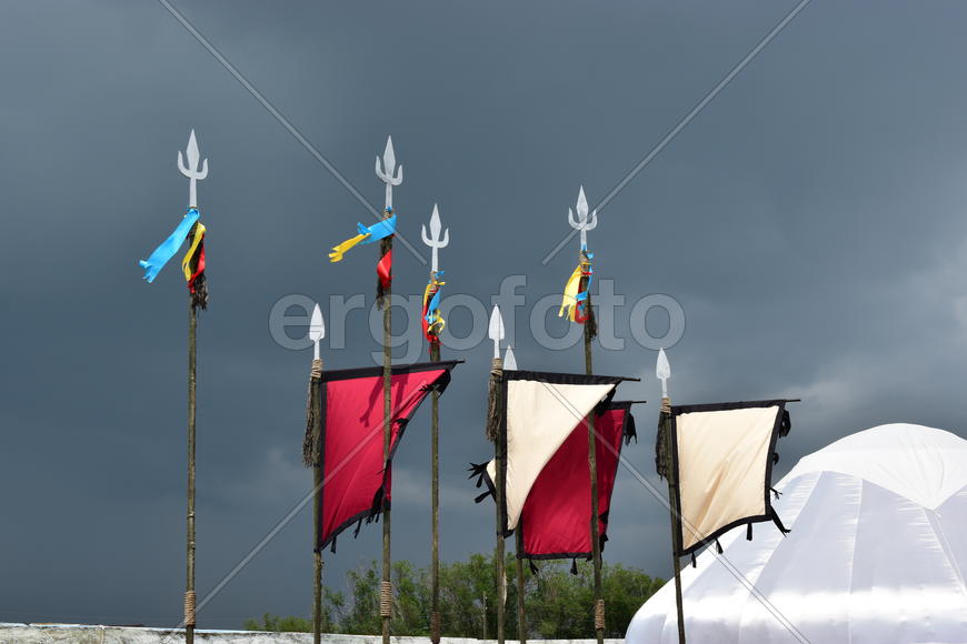 Празднование дня города в Астане. Казахстан