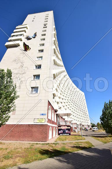 Астана - многоэтажные жилые дома. Архитектура Казахстана 