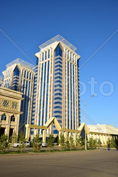 Астана - многоэтажные жилые дома. Архитектура Казахстана 